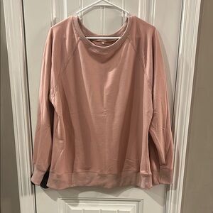Pink Long Sleeve Sweatshirt